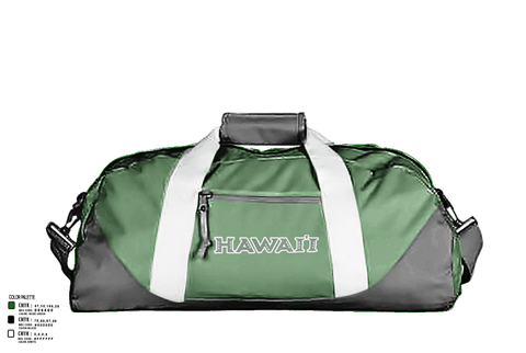 Duffle Bag, Rainbow warriors, Men's Basketball, Teamtime, Team time, sublimation, custom sports apparel, team uniforms, spirit wear, spiritwear, sports uniforms, custom shirts, team store, custom team store, fundraiser sports, apparel fundraiser