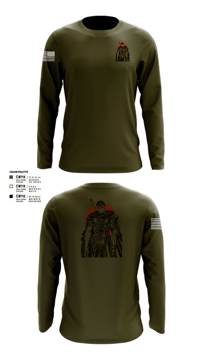 EAF 90361706 Long Sleeve Performance Shirt - 102