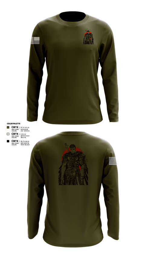 Long Sleeve Performance Shirt, EAF, Marines, Teamtime, Team time, sublimation, custom sports apparel, team uniforms, spirit wear, spiritwear, sports uniforms, custom shirts, team store, custom team store, fundraiser sports, apparel fundraiser