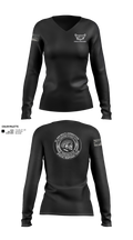 St. Ann SRT 47217904 Women's Long Sleeve V-neck Shirt - 100