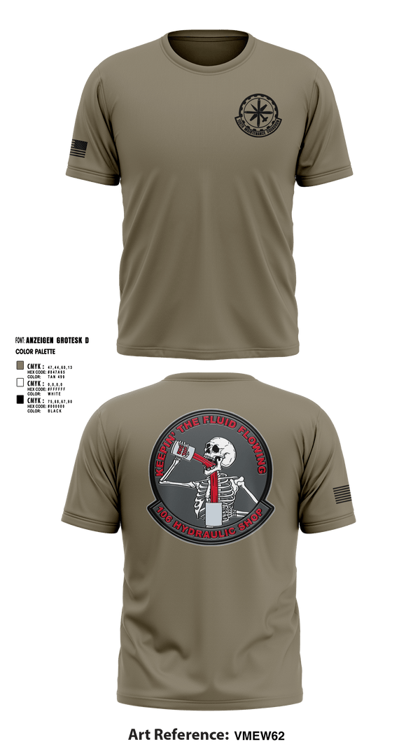 Short Sleeve Performance Shirt, 106 Hydraulic Shop, Air Force, Teamtime, Team time, sublimation, custom sports apparel, team uniforms, spirit wear, spiritwear, sports uniforms, custom shirts, team store, custom team store, fundraiser sports, apparel fundraiser