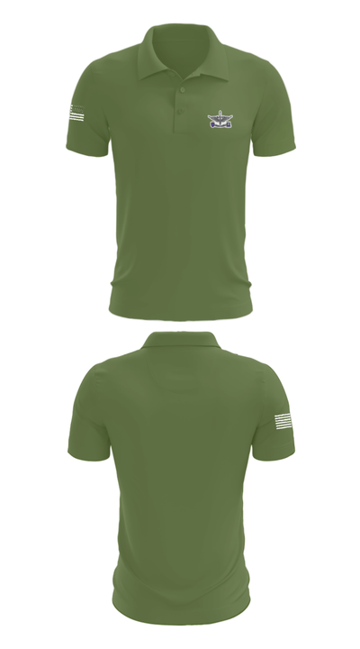 HCS 935th Aviation support battalion 94548122 Short Sleeve Performance Polo - 47