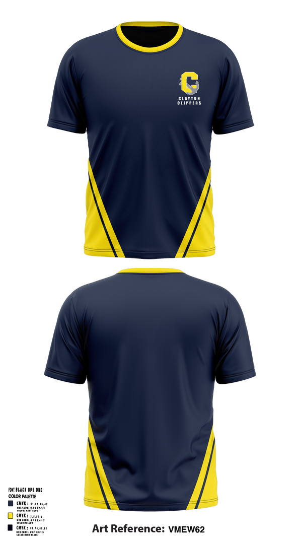 Short Sleeve Performance Shirt, Clayton clippers, Track & Field, Teamtime, Team time, sublimation, custom sports apparel, team uniforms, spirit wear, spiritwear, sports uniforms, custom shirts, team store, custom team store, fundraiser sports, apparel fundraiser