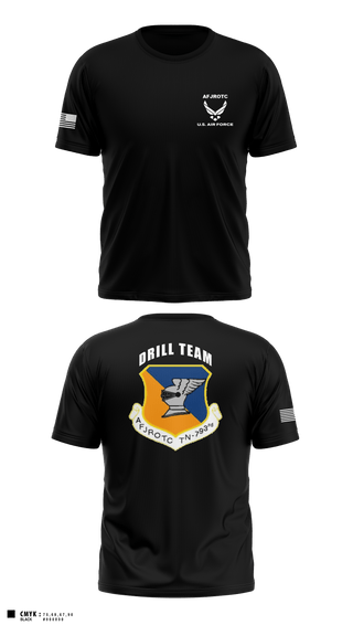 Short Sleeve Performance Shirt, WBHS AFJROTC, Air Force, Teamtime, Team time, sublimation, custom sports apparel, team uniforms, spirit wear, spiritwear, sports uniforms, custom shirts, team store, custom team store, fundraiser sports, apparel fundraiser