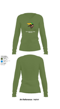 Northland High School Volleyball 74321802 Women's Long Sleeve V-neck Shirt - 13