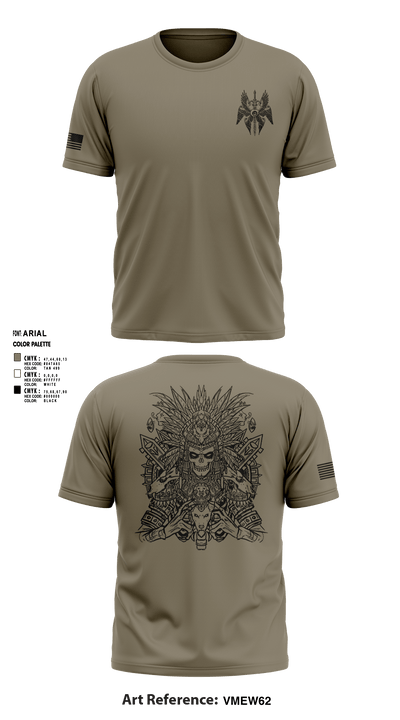 Wardogs 96790208 Short Sleeve Performance Shirt - 3