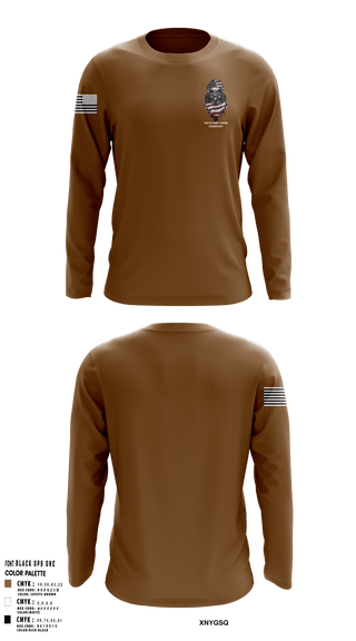 Long Sleeve Performance Shirt, 56th SOF CBRN Company, Army, Teamtime, Team time, sublimation, custom sports apparel, team uniforms, spirit wear, spiritwear, sports uniforms, custom shirts, team store, custom team store, fundraiser sports, apparel fundraiser