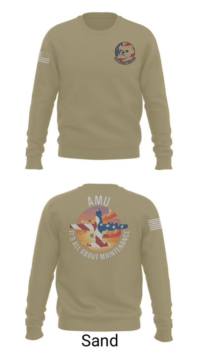 910th AMU 89979521 Crew Neck Sweatshirt - 85