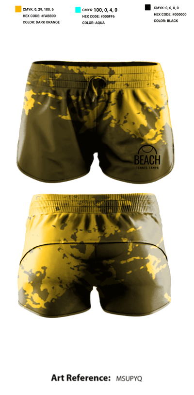 Beach Tennis Tampa 32781040 Women's Shorts - 4
