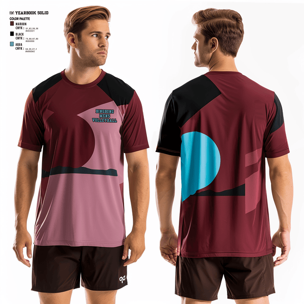 Short Sleeve Performance Shirt, BingBong, Men's Volleyball, Teamtime, Team time, sublimation, custom sports apparel, team uniforms, spirit wear, spiritwear, sports uniforms, custom shirts, team store, custom team store, fundraiser sports, apparel fundraiser