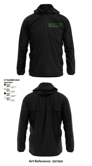 Windbreaker, New Milford Bulls Football And Cheerleading, Football, Teamtime, Team time, sublimation, custom sports apparel, team uniforms, spirit wear, spiritwear, sports uniforms, custom shirts, team store, custom team store, fundraiser sports, apparel fundraiser