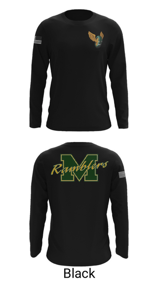 Long Sleeve Performance Shirt, McBain High School Volleyball, Women's Volleyball, Teamtime, Team time, sublimation, custom sports apparel, team uniforms, spirit wear, spiritwear, sports uniforms, custom shirts, team store, custom team store, fundraiser sports, apparel fundraiser