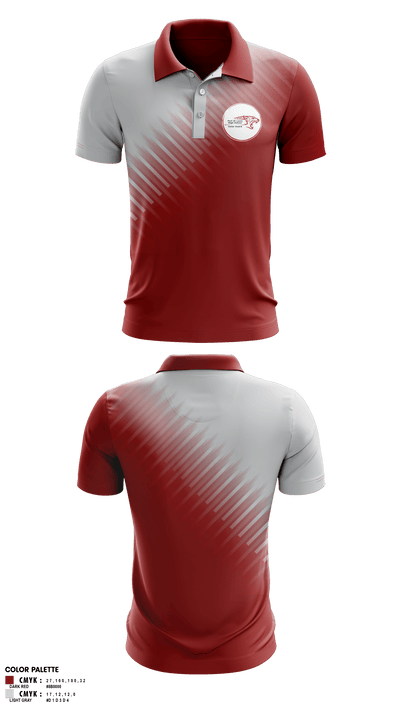 PSLHS Color Guard 48069666 Short Sleeve Performance Polo - 2