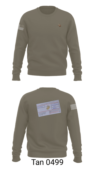 Crew Neck Sweatshirt, 1/4, Marines, Teamtime, Team time, sublimation, custom sports apparel, team uniforms, spirit wear, spiritwear, sports uniforms, custom shirts, team store, custom team store, fundraiser sports, apparel fundraiser