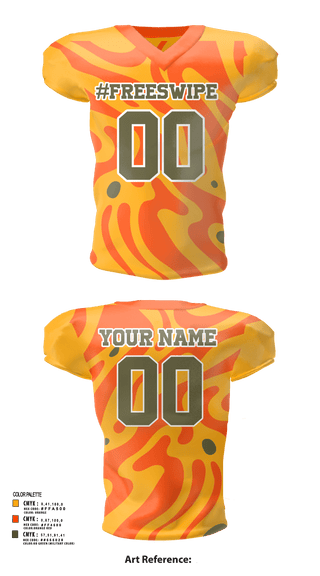 Football Jersey, #FreeSwipe, Football, Teamtime, Team time, sublimation, custom sports apparel, team uniforms, spirit wear, spiritwear, sports uniforms, custom shirts, team store, custom team store, fundraiser sports, apparel fundraiser