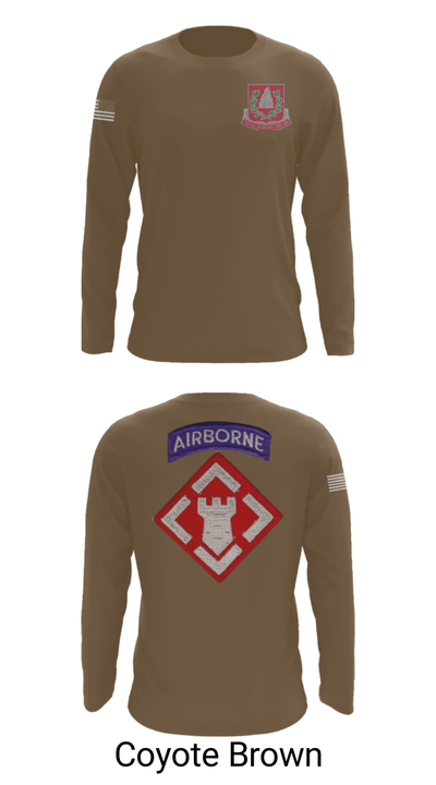 37th engineer bn 83010266 Long Sleeve Performance Shirt - 6