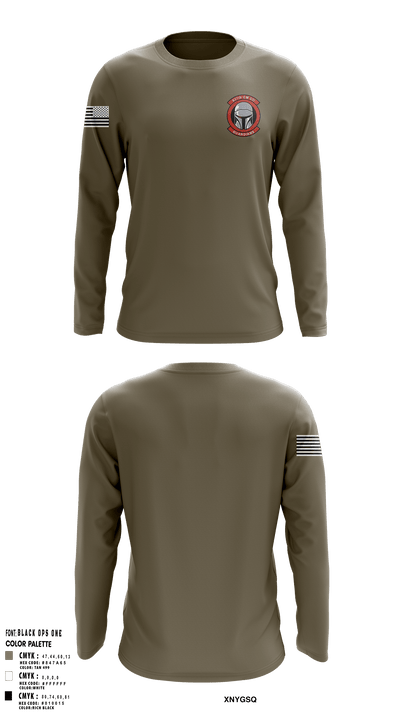 637th Chemical Company 41449538 Long Sleeve Performance Shirt - 3
