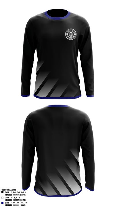 Wahneta 9922486 Long Sleeve Performance Shirt - 1