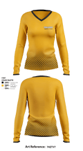 Trojans 80662240 Women's Long Sleeve V-neck Shirt - 1