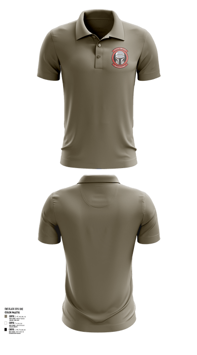 637th Chemical Company 41449538 Short Sleeve Performance Polo - 3