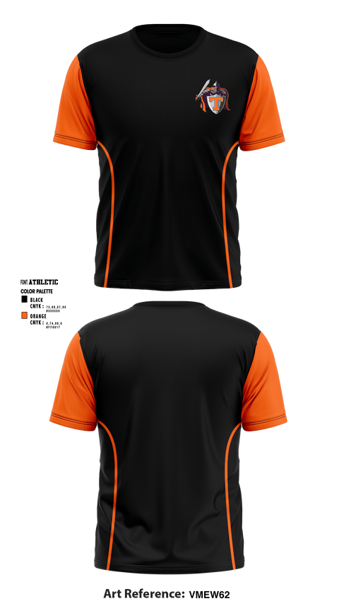 Short Sleeve Performance Shirt, Black Knights, Wrestling, Teamtime, Team time, sublimation, custom sports apparel, team uniforms, spirit wear, spiritwear, sports uniforms, custom shirts, team store, custom team store, fundraiser sports, apparel fundraiser