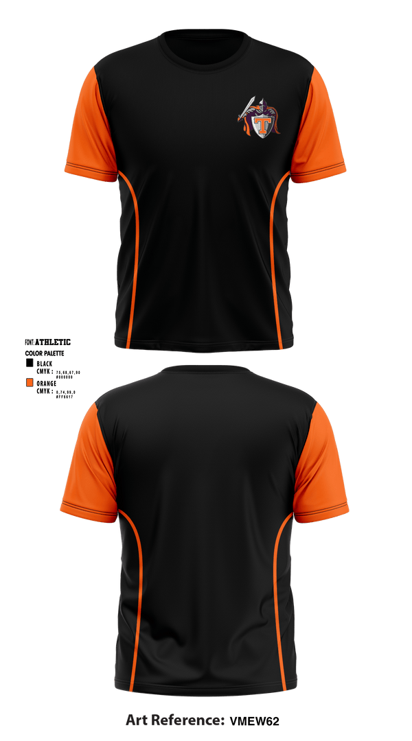 Short Sleeve Performance Shirt, Black Knights, Wrestling, Teamtime, Team time, sublimation, custom sports apparel, team uniforms, spirit wear, spiritwear, sports uniforms, custom shirts, team store, custom team store, fundraiser sports, apparel fundraiser
