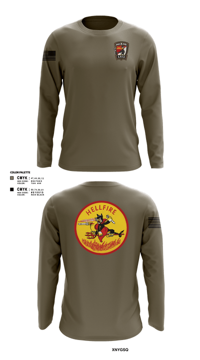 3-6 Mafia 61578081 Long Sleeve Performance Shirt - 3