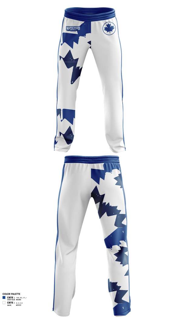 Sweatpants, Maplewood Football, Football, Teamtime, Team time, sublimation, custom sports apparel, team uniforms, spirit wear, spiritwear, sports uniforms, custom shirts, team store, custom team store, fundraiser sports, apparel fundraiser