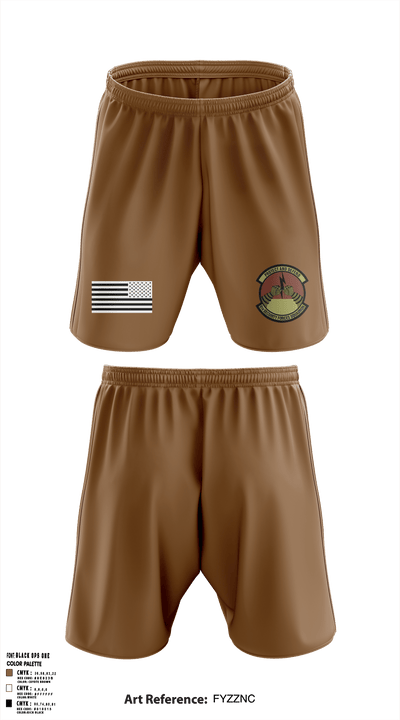6th Security Forces Squadron 79689853 Athletic Shorts With Pockets - 4