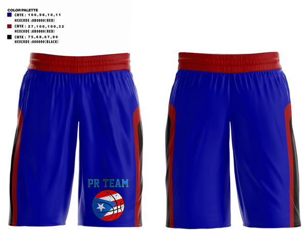 Mens Basketball Shorts, PR team, Men's Basketball, Teamtime, Team time, sublimation, custom sports apparel, team uniforms, spirit wear, spiritwear, sports uniforms, custom shirts, team store, custom team store, fundraiser sports, apparel fundraiser