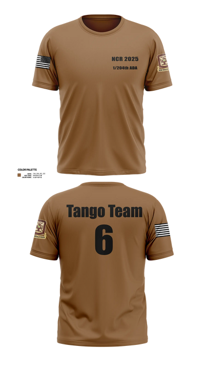 1/204th ADA 3113365 Short Sleeve Performance Shirt - 22
