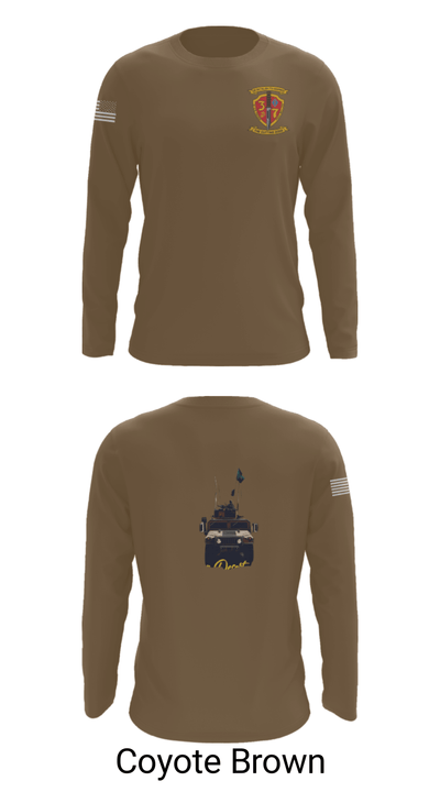 3/7 India Co. Wpns Plt 50459074 Long Sleeve Performance Shirt - 6