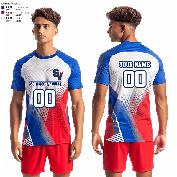 Short Sleeve Performance Shirt, Smithson Valley Youth Football, Football, Teamtime, Team time, sublimation, custom sports apparel, team uniforms, spirit wear, spiritwear, sports uniforms, custom shirts, team store, custom team store, fundraiser sports, apparel fundraiser