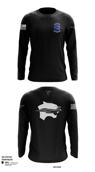 Long Sleeve Performance Shirt, VAQ-139 Cougars, Navy, Teamtime, Team time, sublimation, custom sports apparel, team uniforms, spirit wear, spiritwear, sports uniforms, custom shirts, team store, custom team store, fundraiser sports, apparel fundraiser