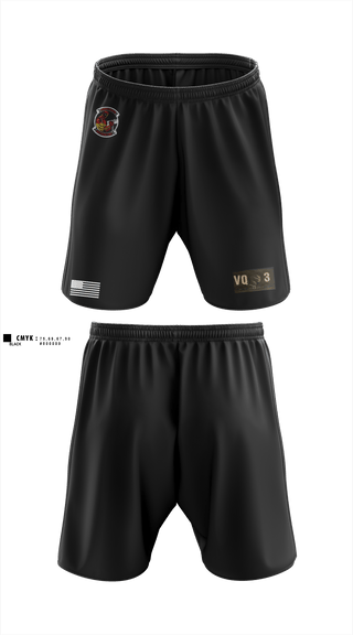 Athletic Shorts With Pockets, VQ-3 DET TRVS, Navy, Teamtime, Team time, sublimation, custom sports apparel, team uniforms, spirit wear, spiritwear, sports uniforms, custom shirts, team store, custom team store, fundraiser sports, apparel fundraiser