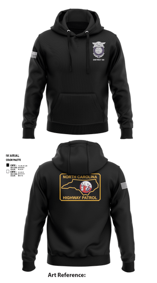Hoodie, District E5, Police, Teamtime, Team time, sublimation, custom sports apparel, team uniforms, spirit wear, spiritwear, sports uniforms, custom shirts, team store, custom team store, fundraiser sports, apparel fundraiser