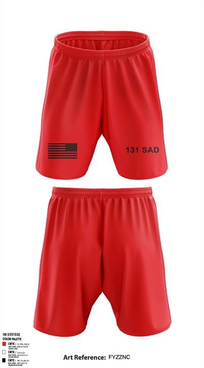 131st SAD131 SAD 10490536 Athletic Shorts With Pockets - 3