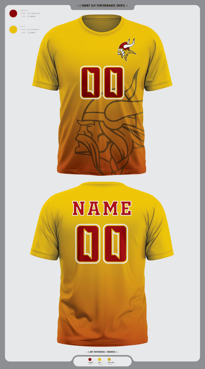 Mission Valley Senior High School Volleyball 58304550 Short Sleeve Performance Shirt - 2