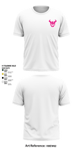 New Milford Bulls Football And Cheerleading 19489077 Short Sleeve Performance Shirt - 25
