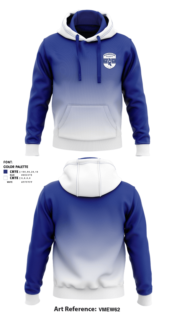 Hoodie, Bainbridge Island FC Soccer, Men's Soccer, Teamtime, Team time, sublimation, custom sports apparel, team uniforms, spirit wear, spiritwear, sports uniforms, custom shirts, team store, custom team store, fundraiser sports, apparel fundraiser