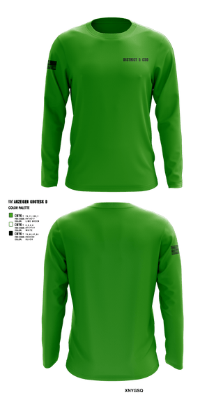 Long Sleeve Performance Shirt, District 5 CSO, Police, Teamtime, Team time, sublimation, custom sports apparel, team uniforms, spirit wear, spiritwear, sports uniforms, custom shirts, team store, custom team store, fundraiser sports, apparel fundraiser