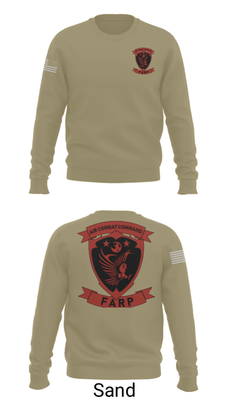 Crew Neck Sweatshirt, FARP, Air Force, Teamtime, Team time, sublimation, custom sports apparel, team uniforms, spirit wear, spiritwear, sports uniforms, custom shirts, team store, custom team store, fundraiser sports, apparel fundraiser