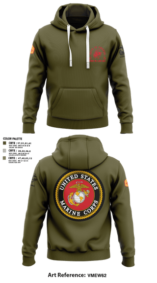 Hoodie, Zulu 109, Marines, Teamtime, Team time, sublimation, custom sports apparel, team uniforms, spirit wear, spiritwear, sports uniforms, custom shirts, team store, custom team store, fundraiser sports, apparel fundraiser