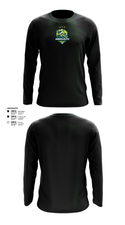 ARROWS FC 7223144 Long Sleeve Performance Shirt - 1