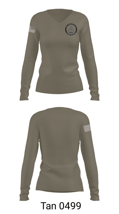 Hope 26658442 Women's Long Sleeve V-neck Shirt - 73