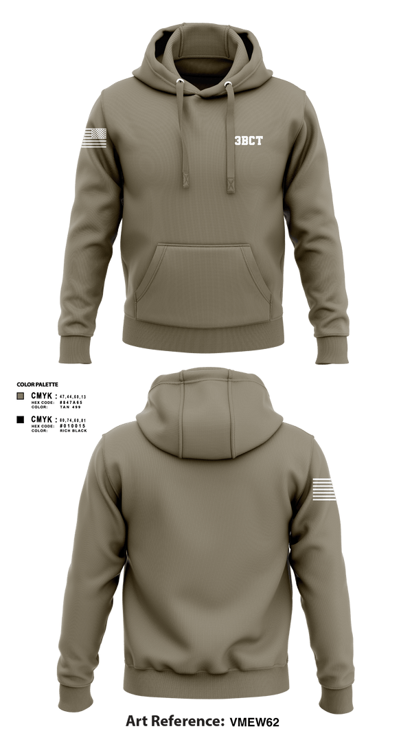 Hoodie, S2 HHC 3BCT, Army, Teamtime, Team time, sublimation, custom sports apparel, team uniforms, spirit wear, spiritwear, sports uniforms, custom shirts, team store, custom team store, fundraiser sports, apparel fundraiser