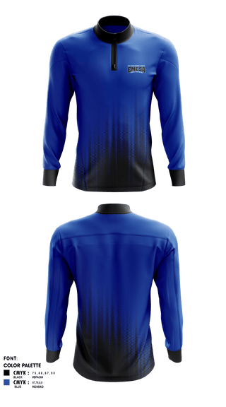 Quarter Zip Jacket, East Montgomery County Sports Association, Spirit Store, Teamtime, Team time, sublimation, custom sports apparel, team uniforms, spirit wear, spiritwear, sports uniforms, custom shirts, team store, custom team store, fundraiser sports, apparel fundraiser