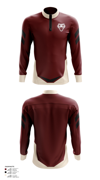 Quarter Zip Jacket, Atlas Rattlers, Spirit Store, Teamtime, Team time, sublimation, custom sports apparel, team uniforms, spirit wear, spiritwear, sports uniforms, custom shirts, team store, custom team store, fundraiser sports, apparel fundraiser