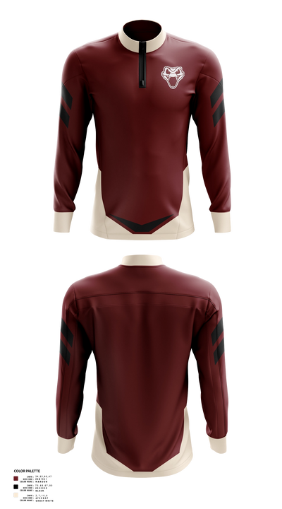Atlas Rattlers 32184199 Quarter Zip Jacket - 21