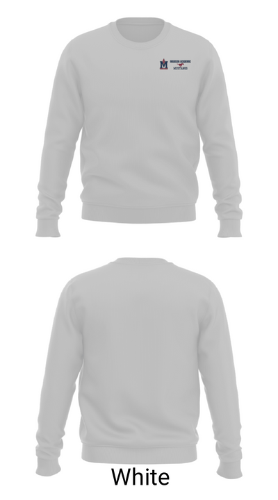 Madison Academic Magnet School Volleyball 51291409 Crew Neck Sweatshirt - 2
